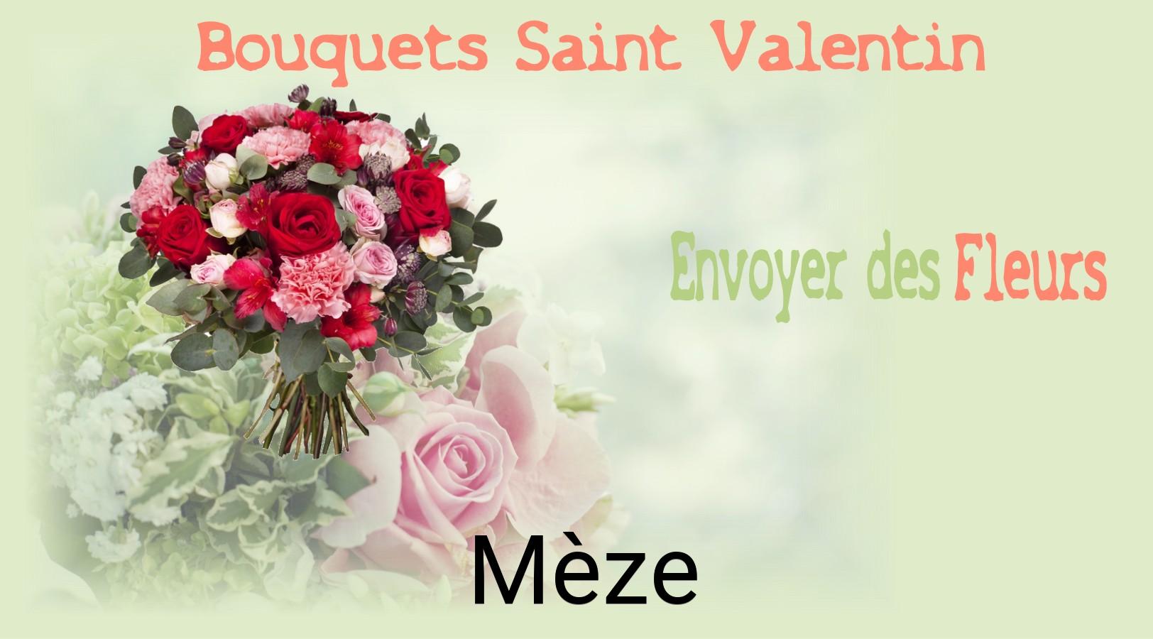 Roses de Saint-Valentin livrées à Mèze